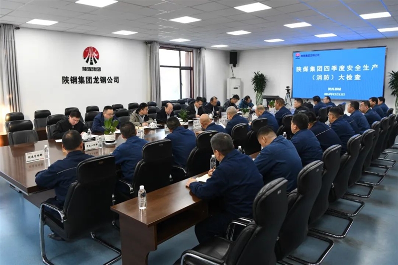 李厚志一行到陕钢集团龙钢公司开展...